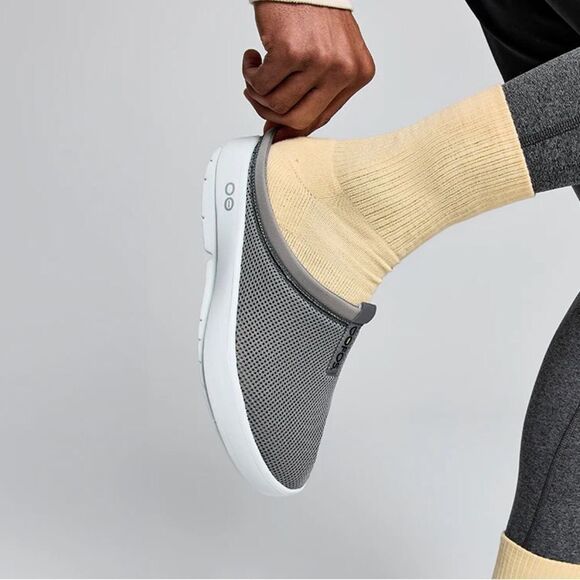 OOFOS OOCOOZIE NWT Sport Mule Men’s Size 12.5 Slate Charcoal Grey Slip-On Shoes main image 10